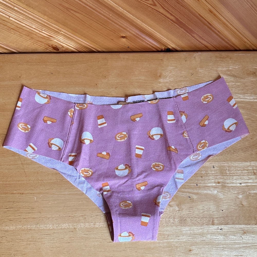 PINK Pumpkin Spice No Show Cheekster Panties